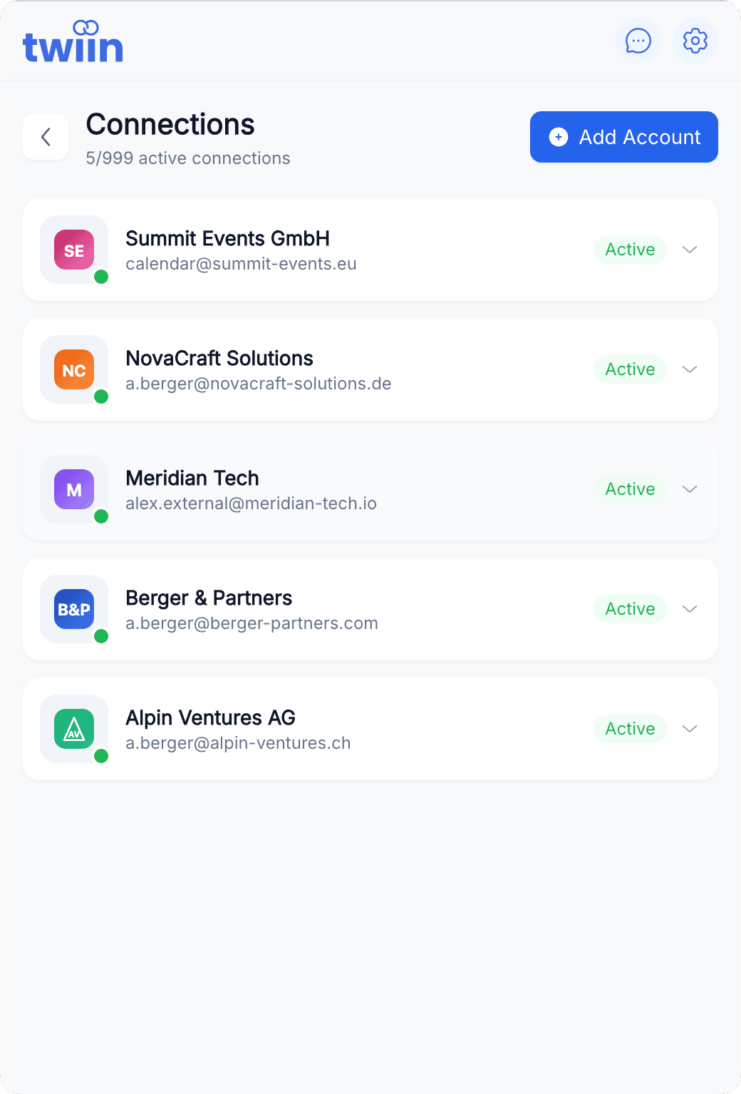 twiin Desktop App Screenshot 4